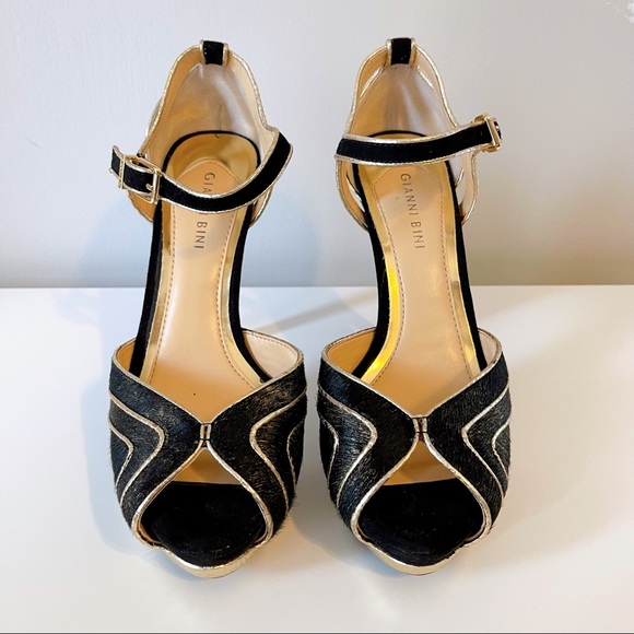 Gianni Bini Shoes - Gianni Bini Sabrina Calf Leather Pumps